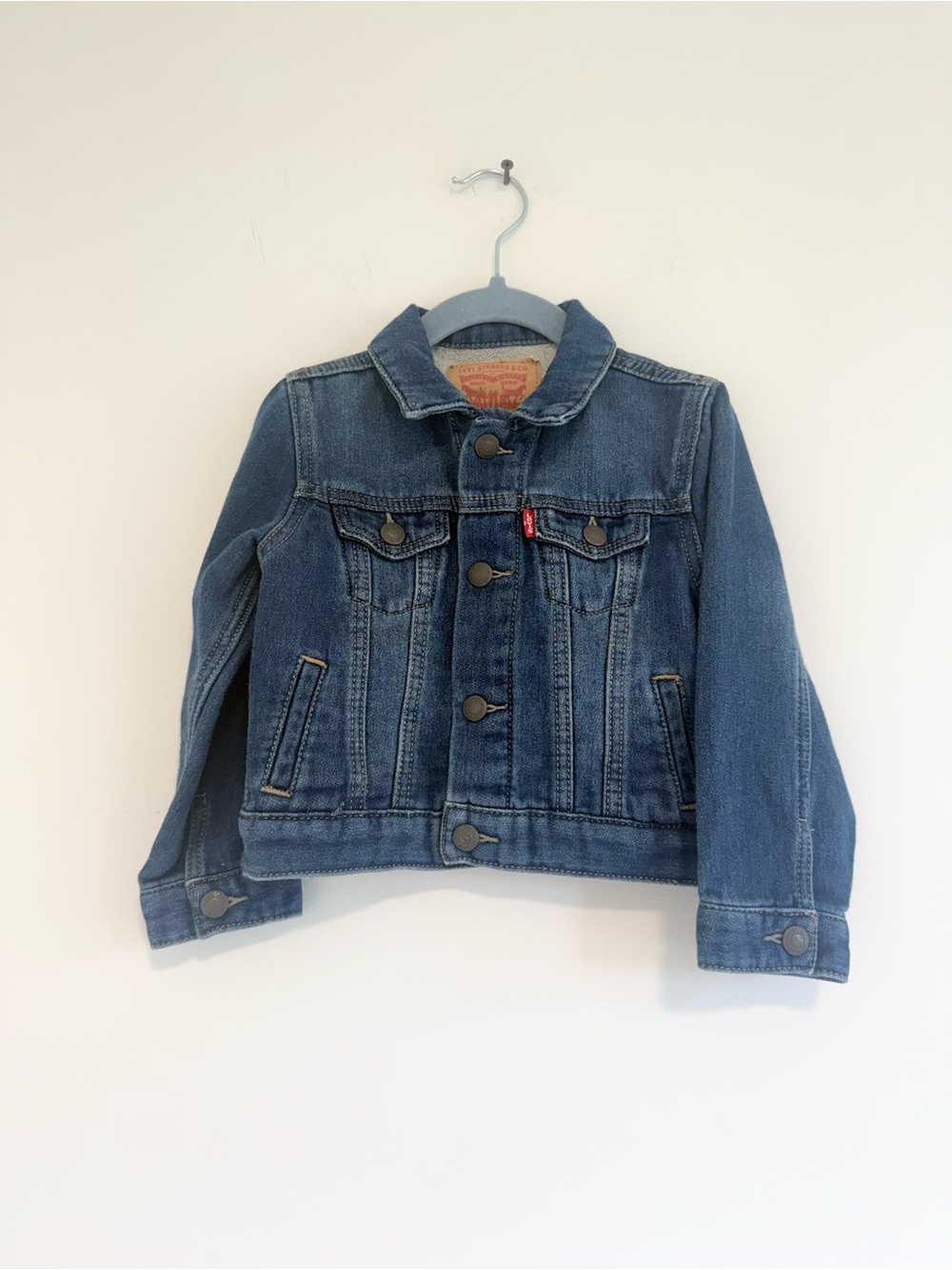 Levi's kids Blue Denim Jacket Classic Indigo 24 months